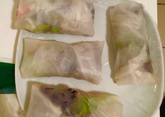 Recipe of Super Quick Homemade #HelpfulCook Summer Rolls