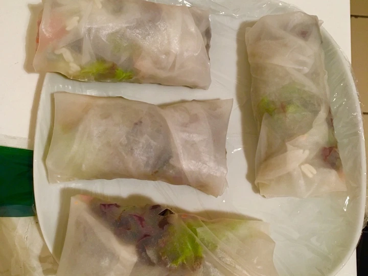 Easy Steps Make|Recipe} #HelpfulCook Summer Rolls, Can Pamper Your Tongue