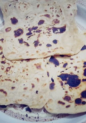 صورة لوصفة خبز طااوه يمني