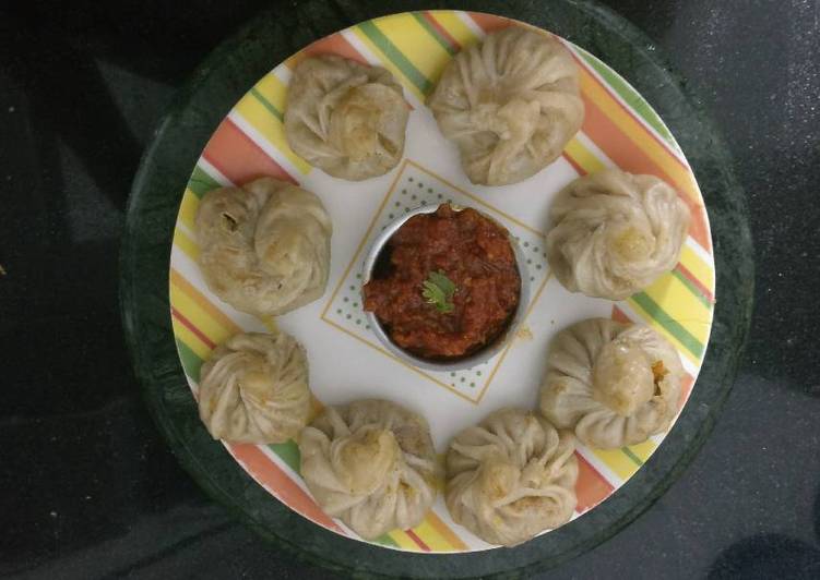 Steps to Make Quick Vegetable momos