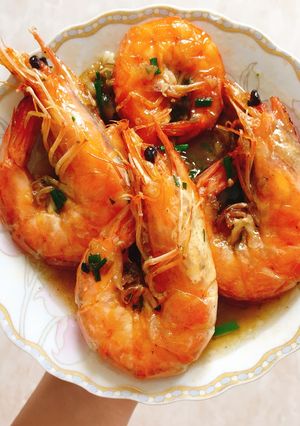 Hình của món Tôm rim.