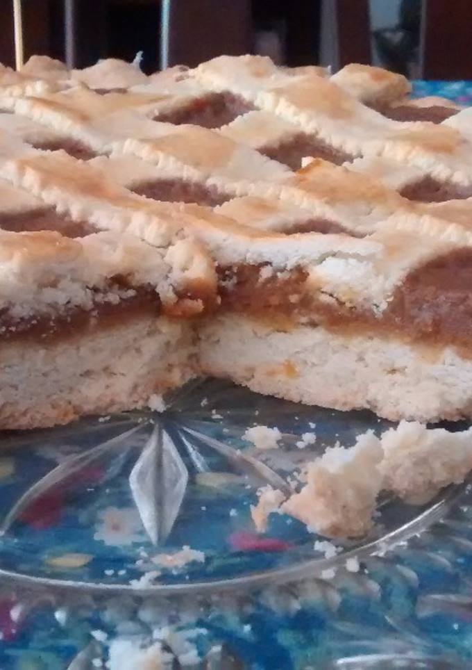 Una foto de Pasta frola de dulce de leche