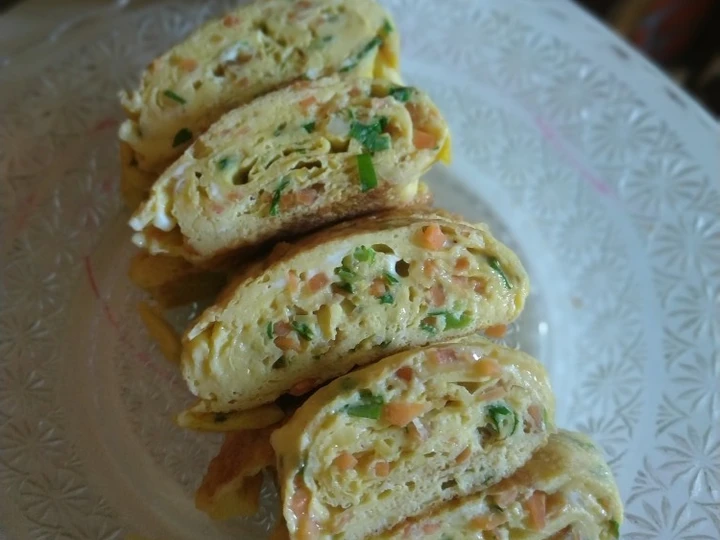 Langkah Gampang Menyiapkan Resep Telur gulung alias gyeranmari yang Lezat Anti Ribet, Mantap Sekali