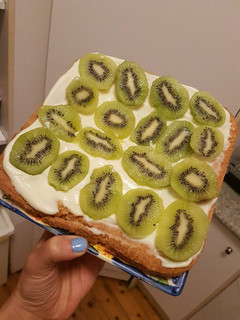 Una foto de Tarta de kiwi