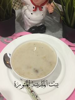 صورة لوصفة شوربة الحب بالحليب