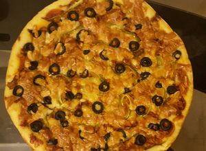 صورة لوصفة البيتزا السائلة 🍕