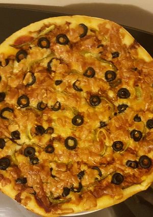 صورة لوصفة البيتزا السائلة 🍕