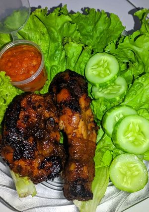 Foto resep Ayam bakar teflon sambal bawang