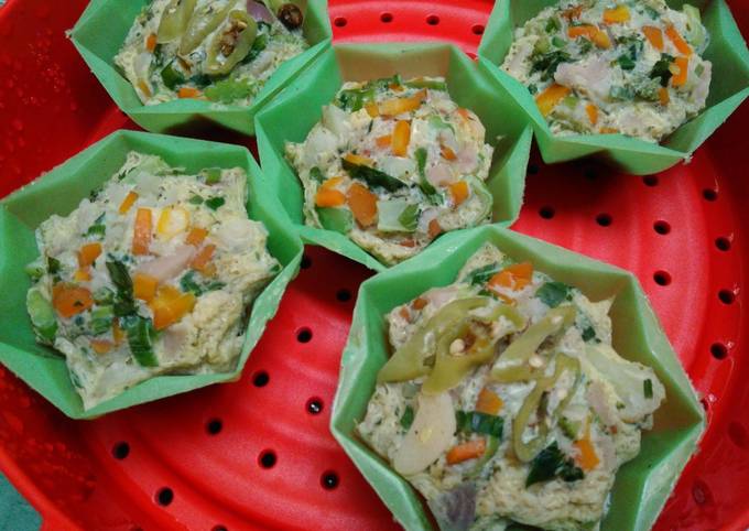  Resep Telur Kukus Sayur oleh Rina Febi Pratiwi Cookpad