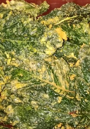 Foto resep Peyek bayam