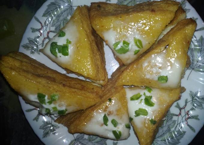 Iftaar special bread cheese