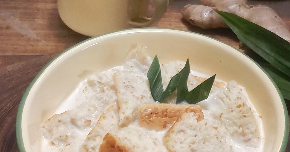 WEDANG ROTI Susu Jahe