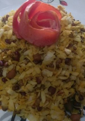 A picture of Sprouts Poha.