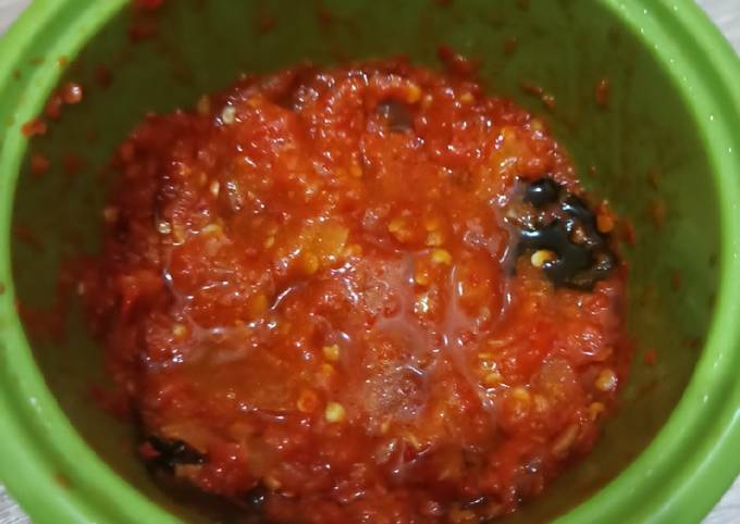 Resep Sambal Merah Khas Padang Oleh Arfianata Arsli Cookpad