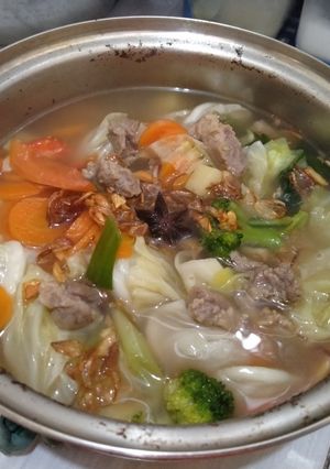 Foto resep Sop daging sapi (rempah)