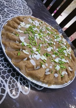 صورة لوصفة عصيدة الحليب