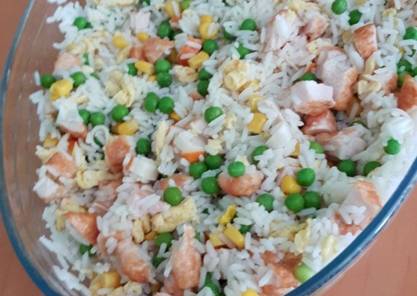 Arroz tres delicias a mi manera 🙃