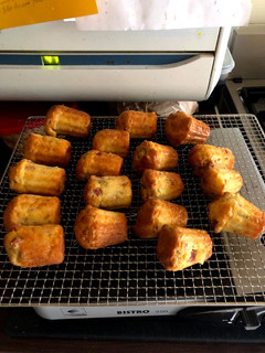 Une photo de Cake aux olives fromage et jambon