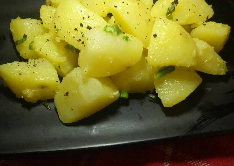 Resep 77. Kentang ongklok, Bisa Manjain Lidah