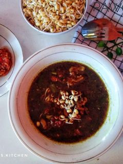 Foto resep Rawon daging sapi khas jawa timur