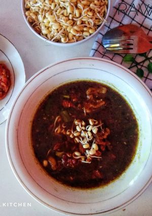 Foto resep Rawon daging sapi khas jawa timur