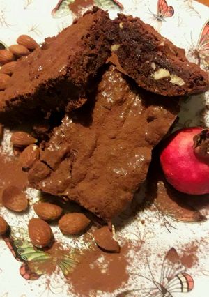 Φωτογραφία της συνταγής Brownies με αμύγδαλα