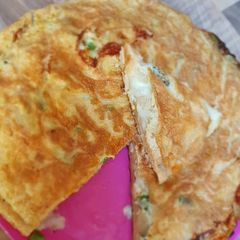 A picture of Spanish omelette.