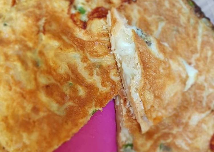 Step-by-Step Guide to Prepare Homemade Spanish omelette