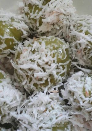 Foto resep Klepon pandan