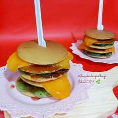 Fruit Dorayaki Burger রেসিপির প্রধান ছবি