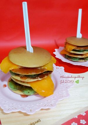 Foto resep Fruit Dorayaki Burger