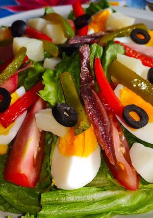 Una foto de Salade niçoise (Ensalada niçoise)