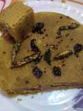 Beetroot dhokla