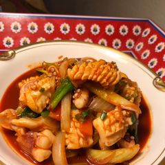 A picture of O Jing Eo Bokk Geum (Stir Fried Squid).