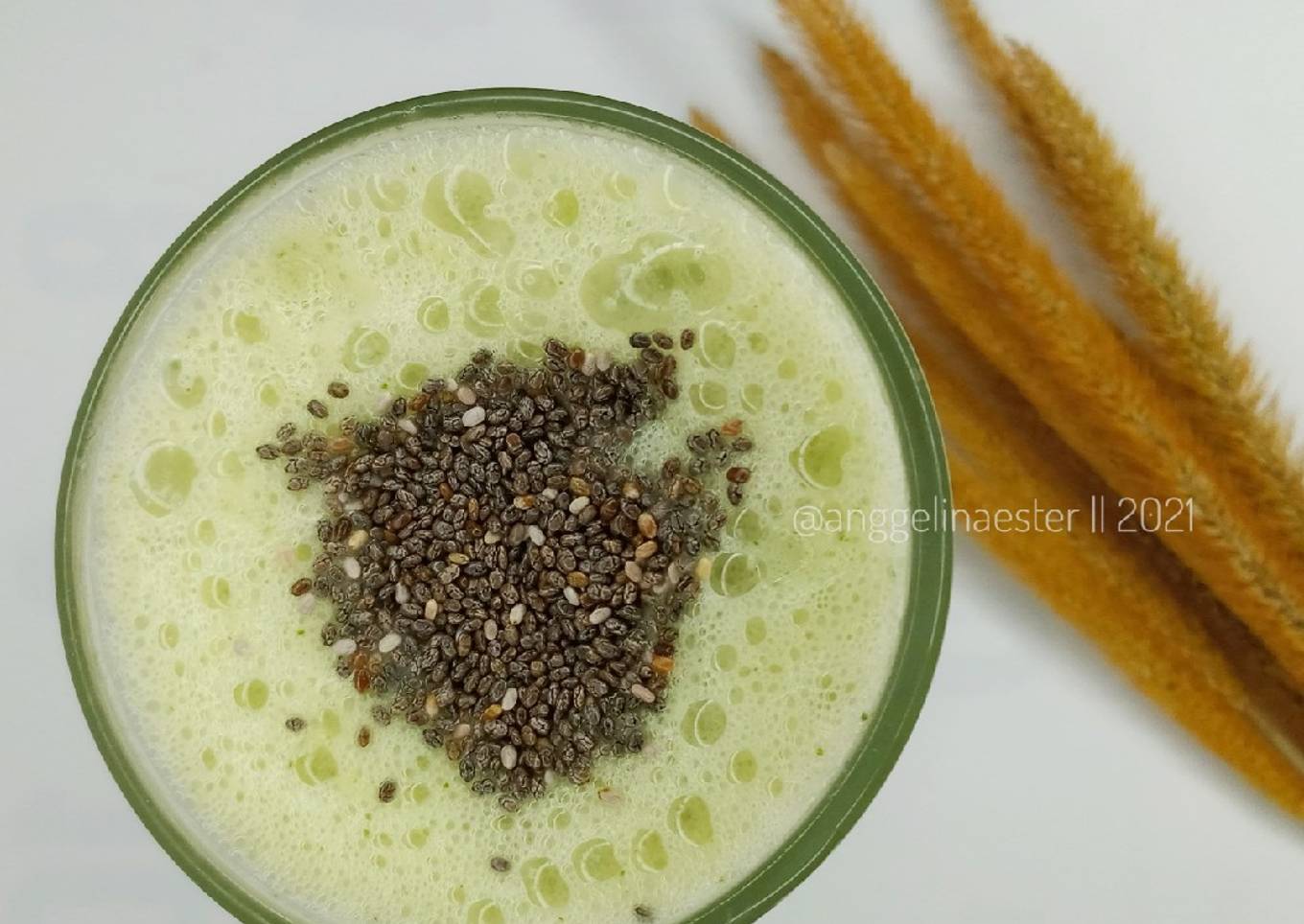 Jus Bayam Soy Milk