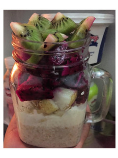 Foto resep Overnight Oat Rainbow