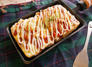鬆餅機「日式大阪燒」簡單又美味！！ 的食譜成品照片