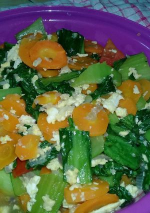 Foto resep Orak Arik Telur dan Sayuran