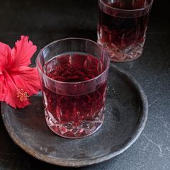 A picture of Hibiscus Tea.