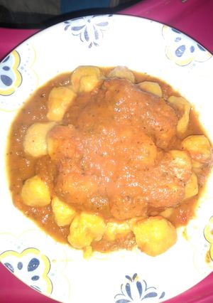 Una foto de Ñoquis de zanahoria y ricota 👌🏻