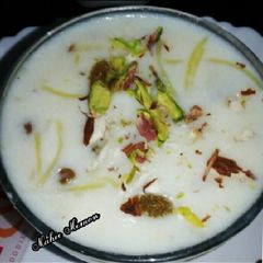 A picture of Soji ki kheer.