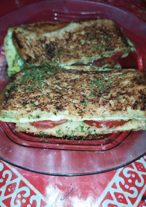 Foto resep Roti John untuk diet