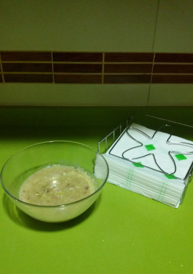 Una foto de Revuelto de calabacín y atún con thermomix