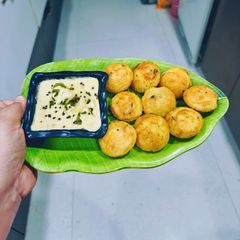 A picture of Kuzhi Paniyaram With Idli Batter.