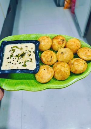A picture of Kuzhi Paniyaram With Idli Batter.