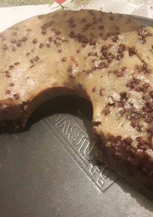 Una foto de Budín de manzana