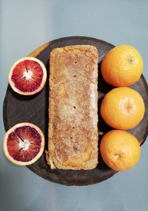 Una foto de Budín Húmedo de Naranjas