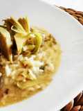 Risotto con carciofi