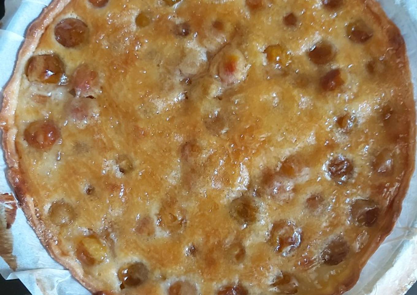 Tarte aux mirabelles
