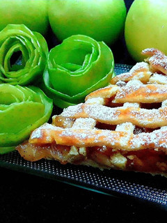 A picture of พายแอปเปิ้ล/แอปเปิ้ลพาย🍎(Apple Pie) 🍏.